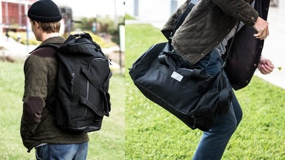 Commuter II Series: Duffle Yoga Bag And Adjustable Tote Bag