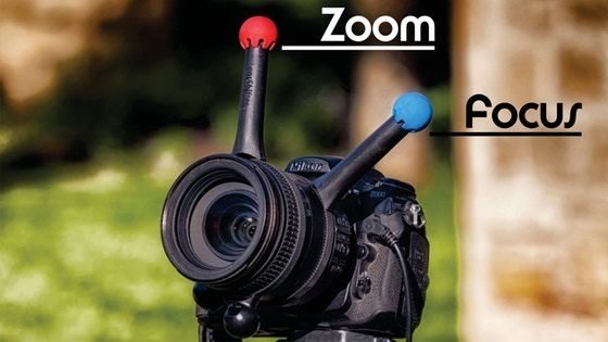 LensShifter Pro - Balanced Focus & Zoom Grip for Camera Lens