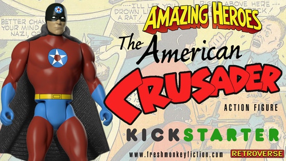 Amazing Heroes: The American Crusader Action Figure