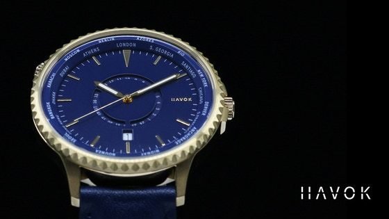 Travel Watch | 24 Time Zones On A World Timer