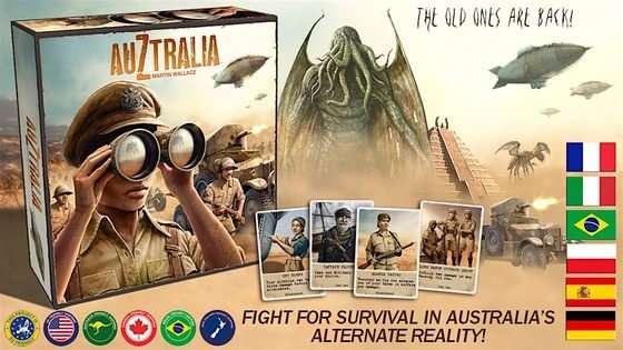 AuZtralia board game by Martin Wallace