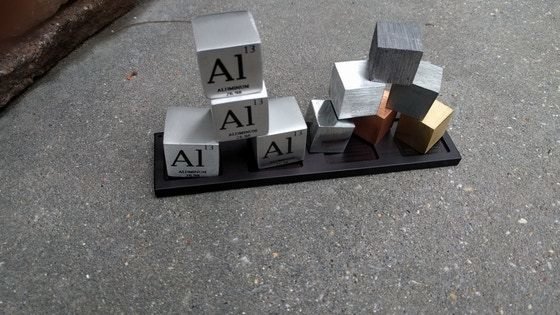 PT Cubes - Elements from the Periodic Table on your Desk