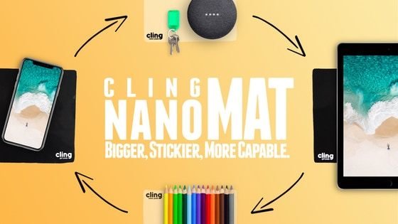 nanoMAT | MEET Our BIGGEST, STICKIEST, MOST CAPABLE Nano Pad Yet!