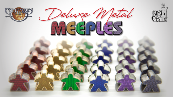 Deluxe Metal Meeples