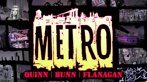 METRO -- A (Very) Dark Urban Fantasy Graphic Novel