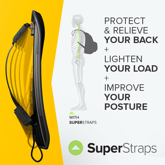 SuperStraps: Protect & relieve your back and neck