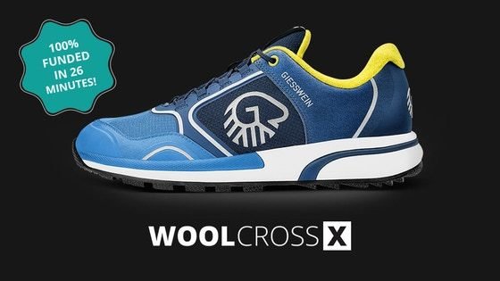 WOOL CROSS X - THE WORLD'S FIRST MERINO WOOL SPORT SHOE