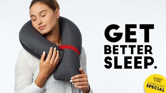 First ever 100% modular travel pillow |20+ modes| CandyCane™