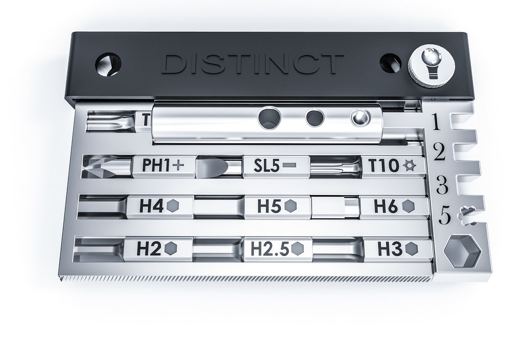 Distinct™ ultra-thin pocket tool for everyday carry