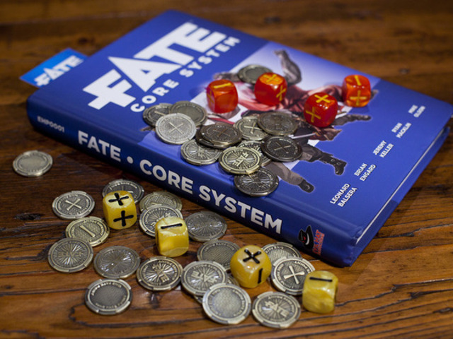 Fate Tokens: Metal tokens for Fate games