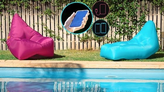 AirThrone | The Air-Lounger That Auto-Inflates By Phone