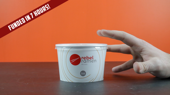 Rebel Ramen: The Worlds First High Protein Instant Ramen