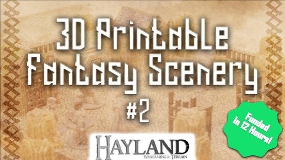 3D Printable 28mm Fantasy Scenery #2 - STL Files