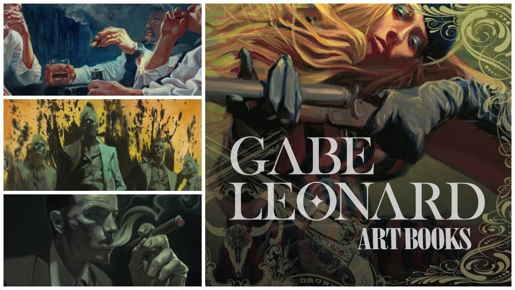Gabe Leonard Art Book Collection