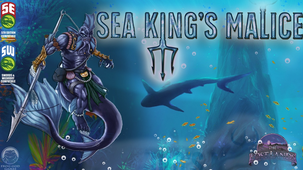 Sea King's Malice: a 5E Adventure in the Deadly Depths