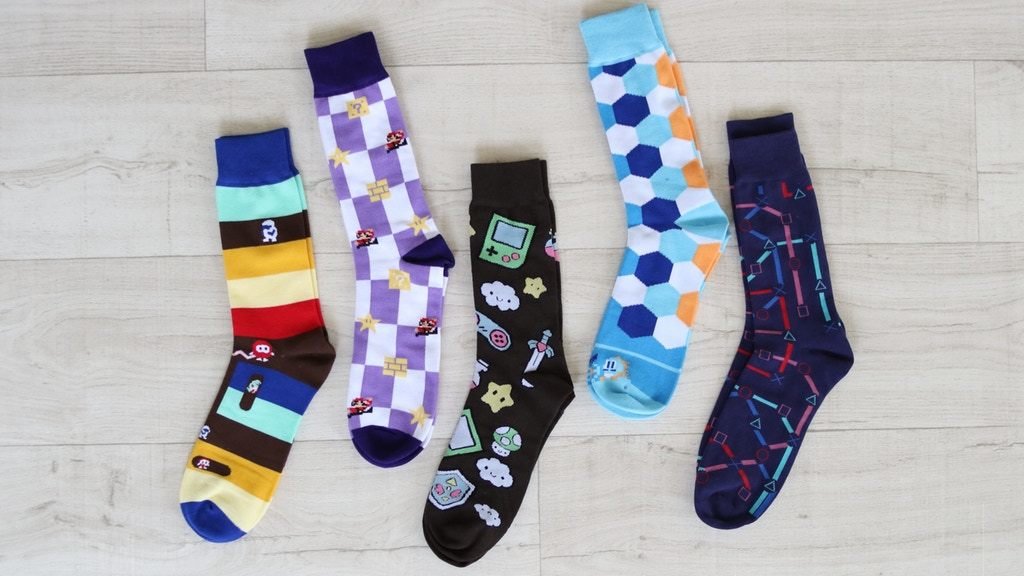 Sock Invaders: Stylish Gamer Socks