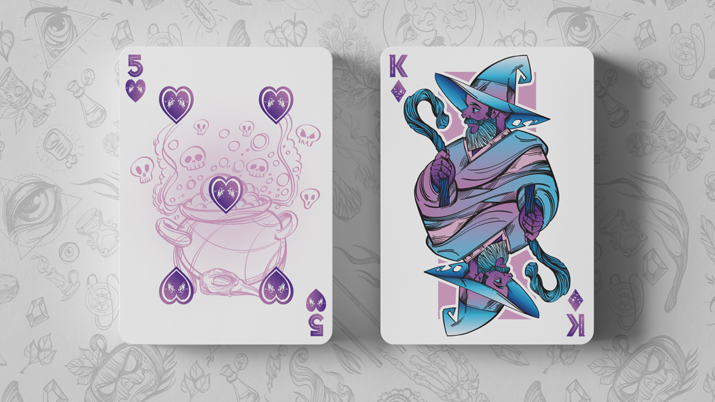Black Magic Playing Cards