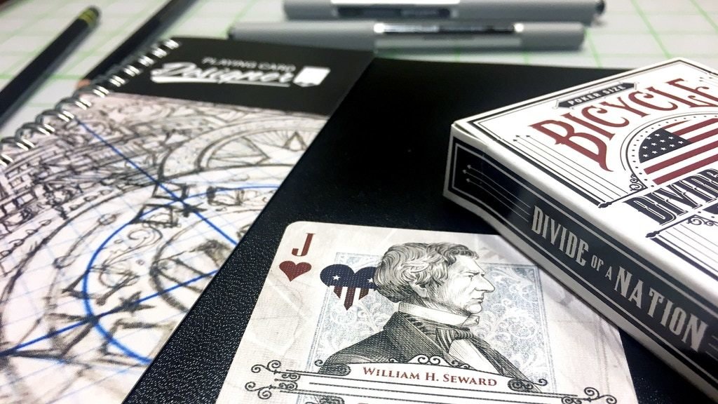 Playing Card Designer Sketchbook and Pad