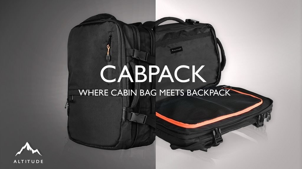 CABPACK - Travel Backpack x Cabin Bag | Break Kickstarter
