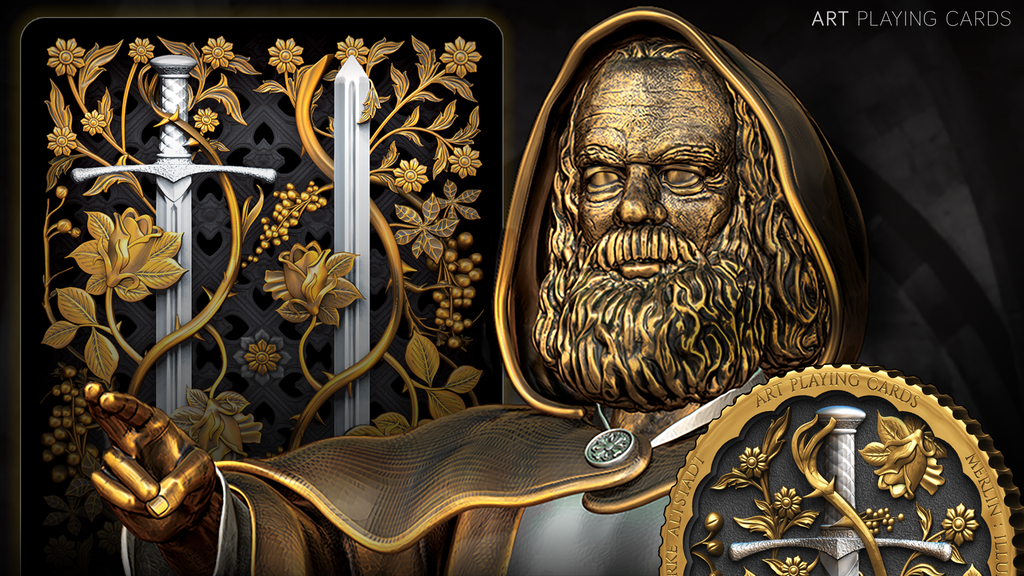 MERLIN • Illuminations | Art Playing Cards | USPCC