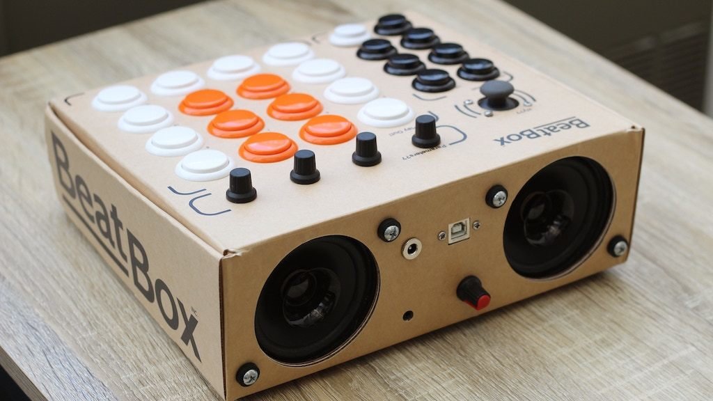 Beatbox by Rhythmo - DIY Cardboard MIDI Controller Kit