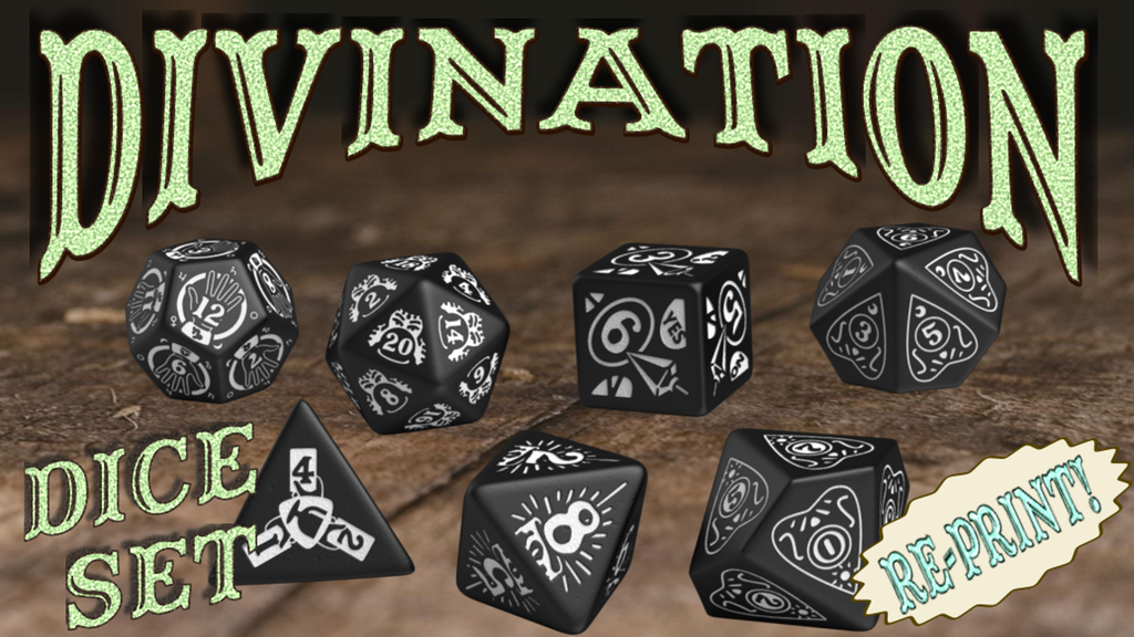 Divination Dice Set (Re-Print)
