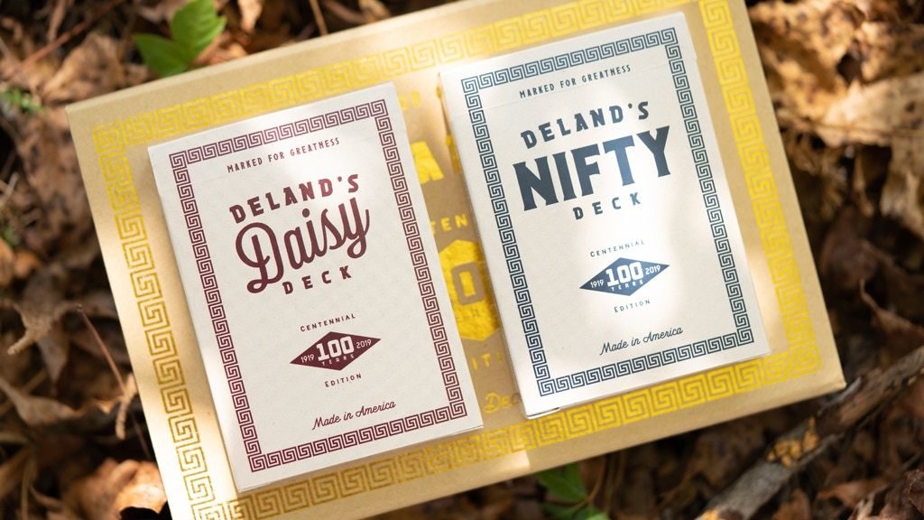 DeLand Centennial - Daisy & Nifty Marked Playing Cards