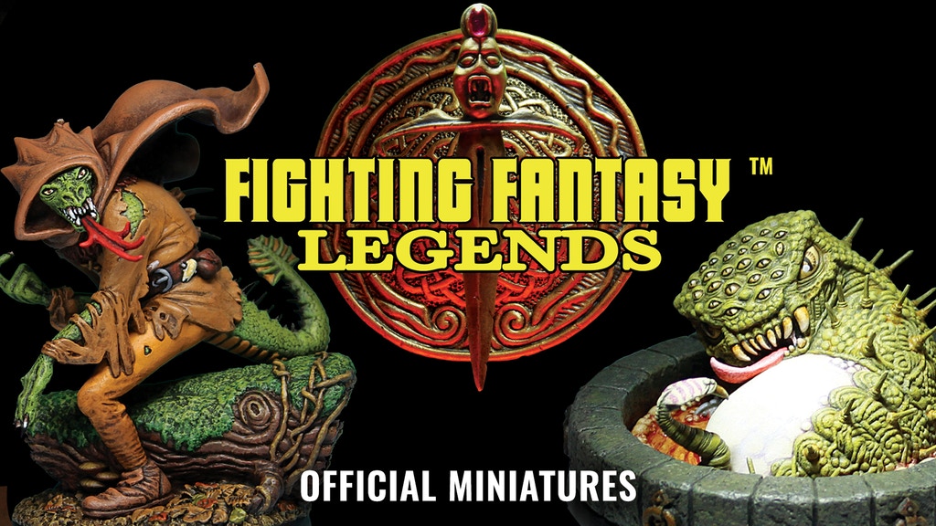 Fighting Fantasy Legends: 28mm Resin Miniatures