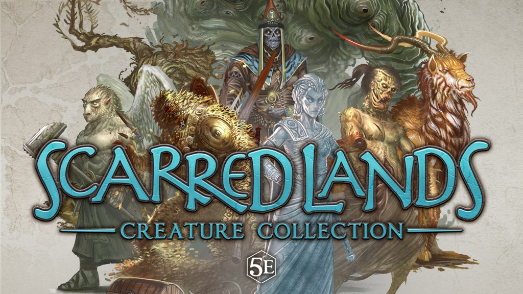 Scarred Lands Creature Collection for 5th Edition RPG