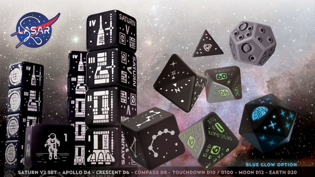 Constellation Dice: Apollo 50th Anniversary Edition