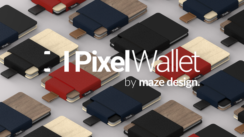 Pixel Wallet: 100% customizable minimalist wallet