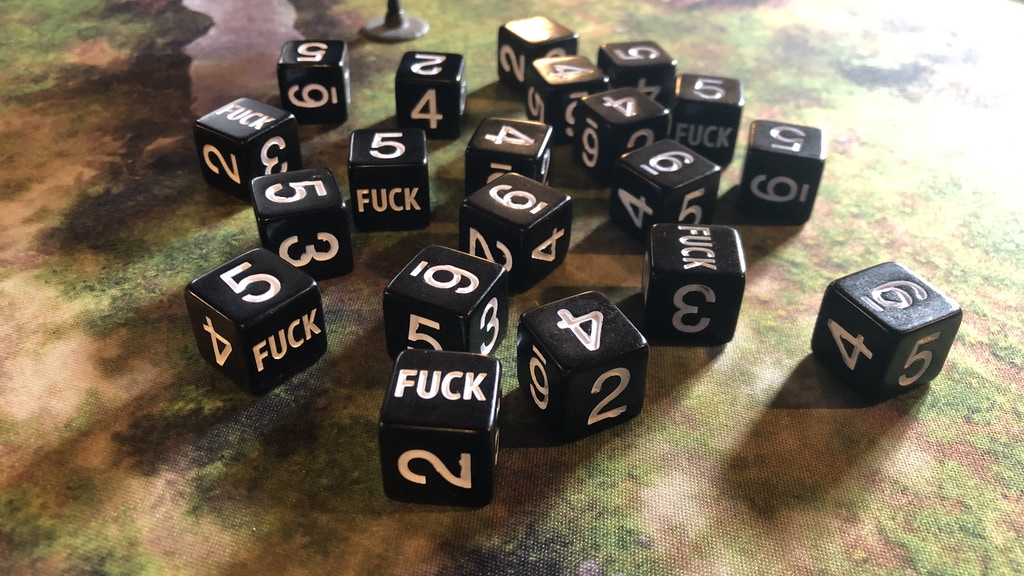 Fuck D6s - Six-Sided Dice