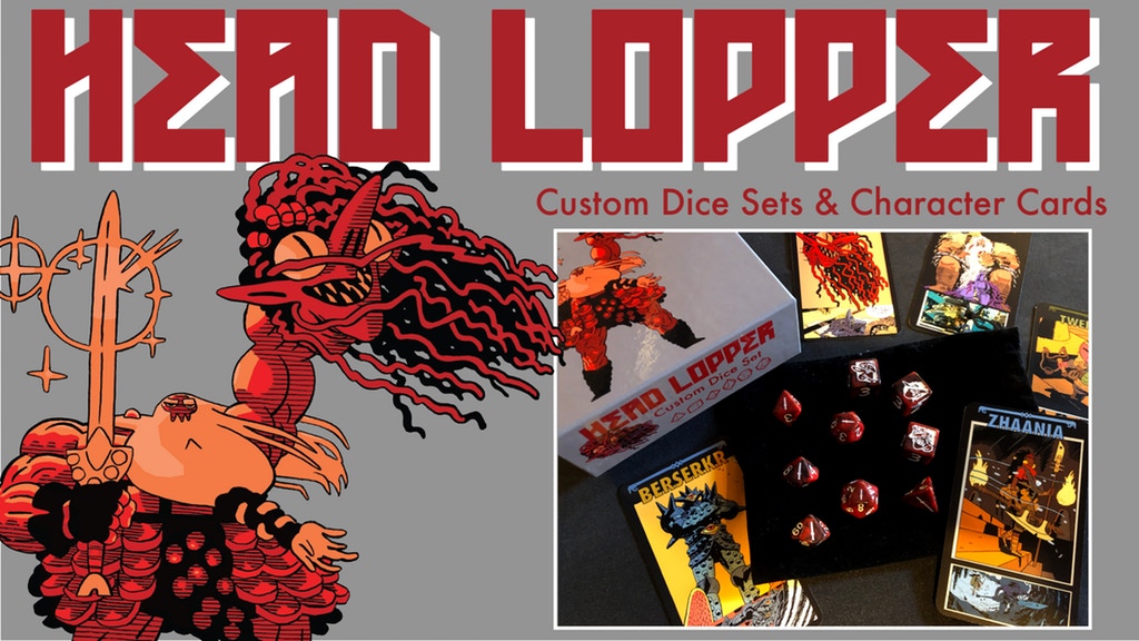 Head Lopper Custom Dice Sets