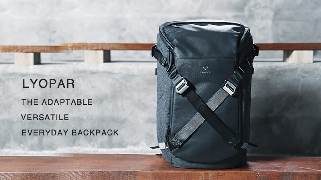Lyopar: The Adaptable, Versatile, Everyday Backpack