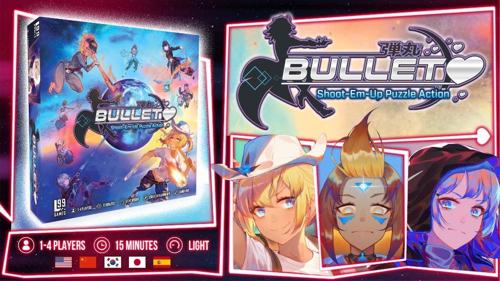 Bullet♥︎ — Shoot-em-up Puzzle Action Board Game