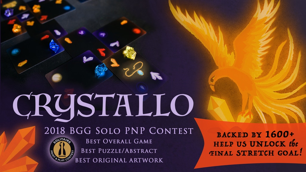 CRYSTALLO: the award-winning solitaire puzzle game