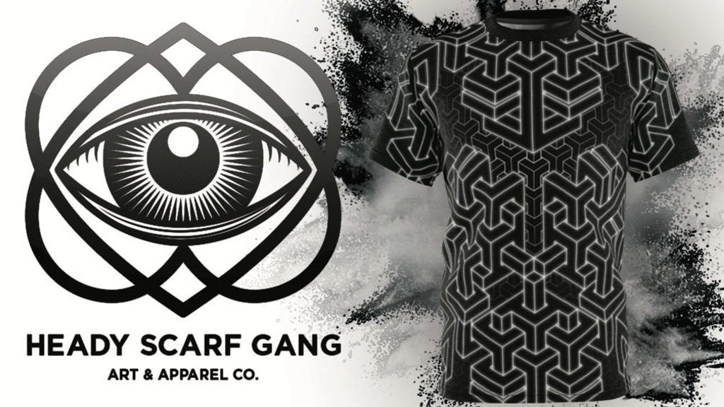 All-Over Print Tees by Heady Scarf Gang