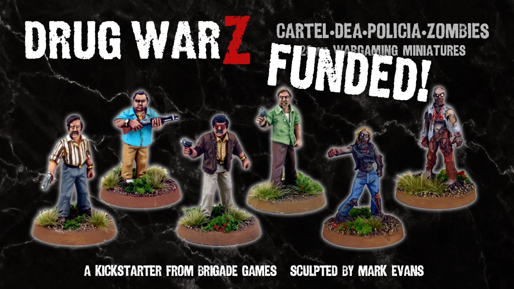Drug WarZ - Cartel, DEA, Policia, Zombies - 28mm Miniatures