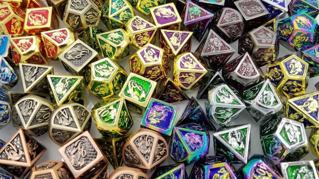 Talys Metal Dragon Dice