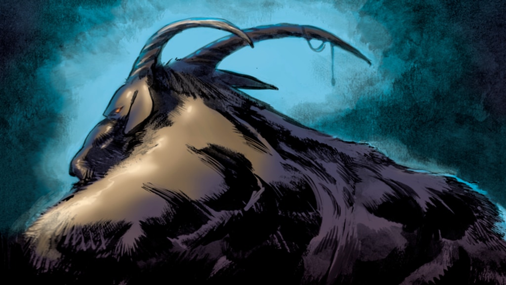 Rise Of The Goatman - A Horror Comic