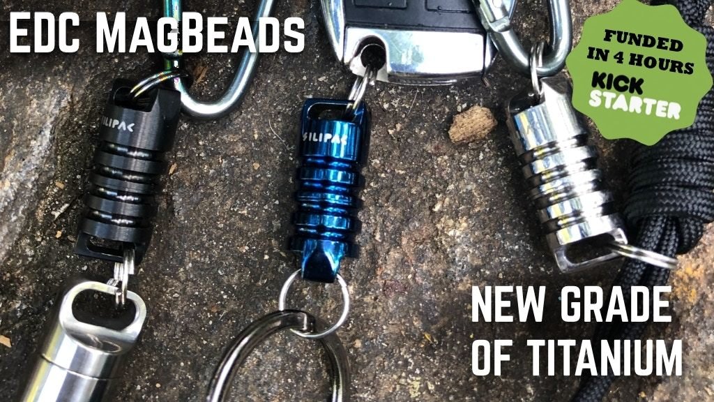 EDC Mag Beads - Titanium magnet connector
