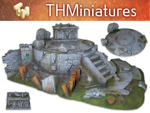 Miniature Scenery Terrain for Tabletop gaming and Wargames