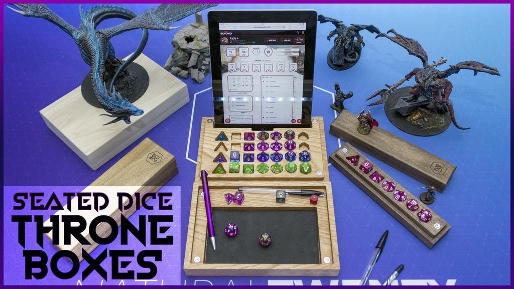 Dice Thrones - Luxury boxes for those precious dice!