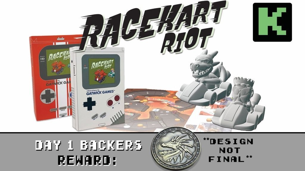 RaceKart Riot! Board Game: #2 in the Retro Game Series