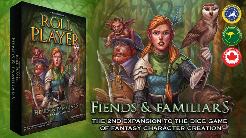 ROLL PLAYER - Fiends & Familiars Expansion