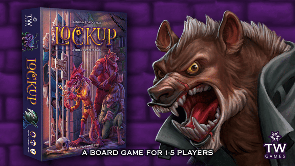 Lockup: A Roll Player Tale - A Board Game for 1-5 Players
