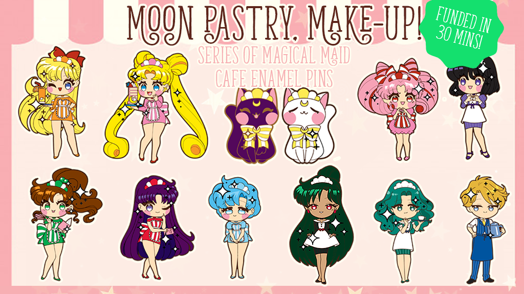Moon Pastry, Make-up!