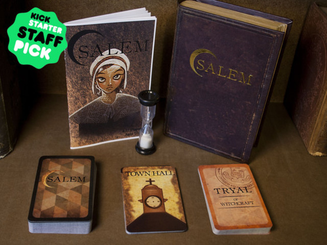 SALEM: A Strategic Card Game of Deception for 4-12 Players