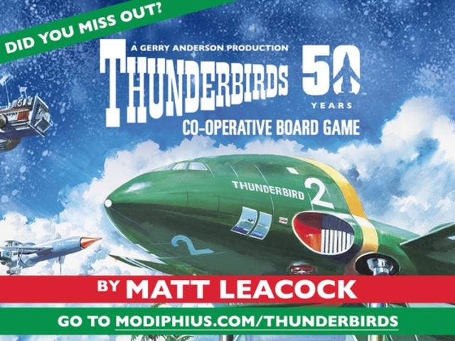 The Thunderbirds Co-operative Board Game by Matt Leacock