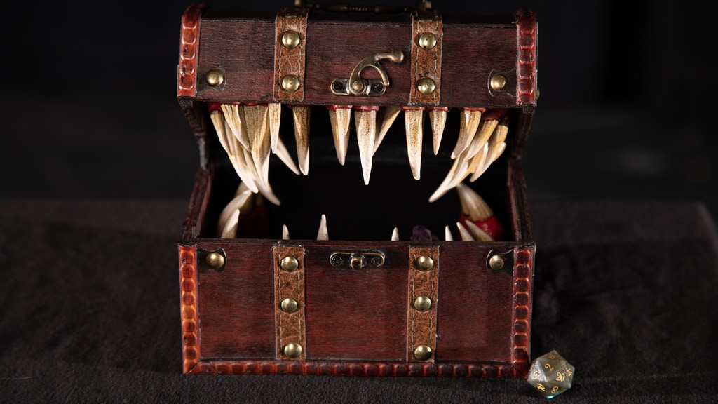 Mimic Dice Box